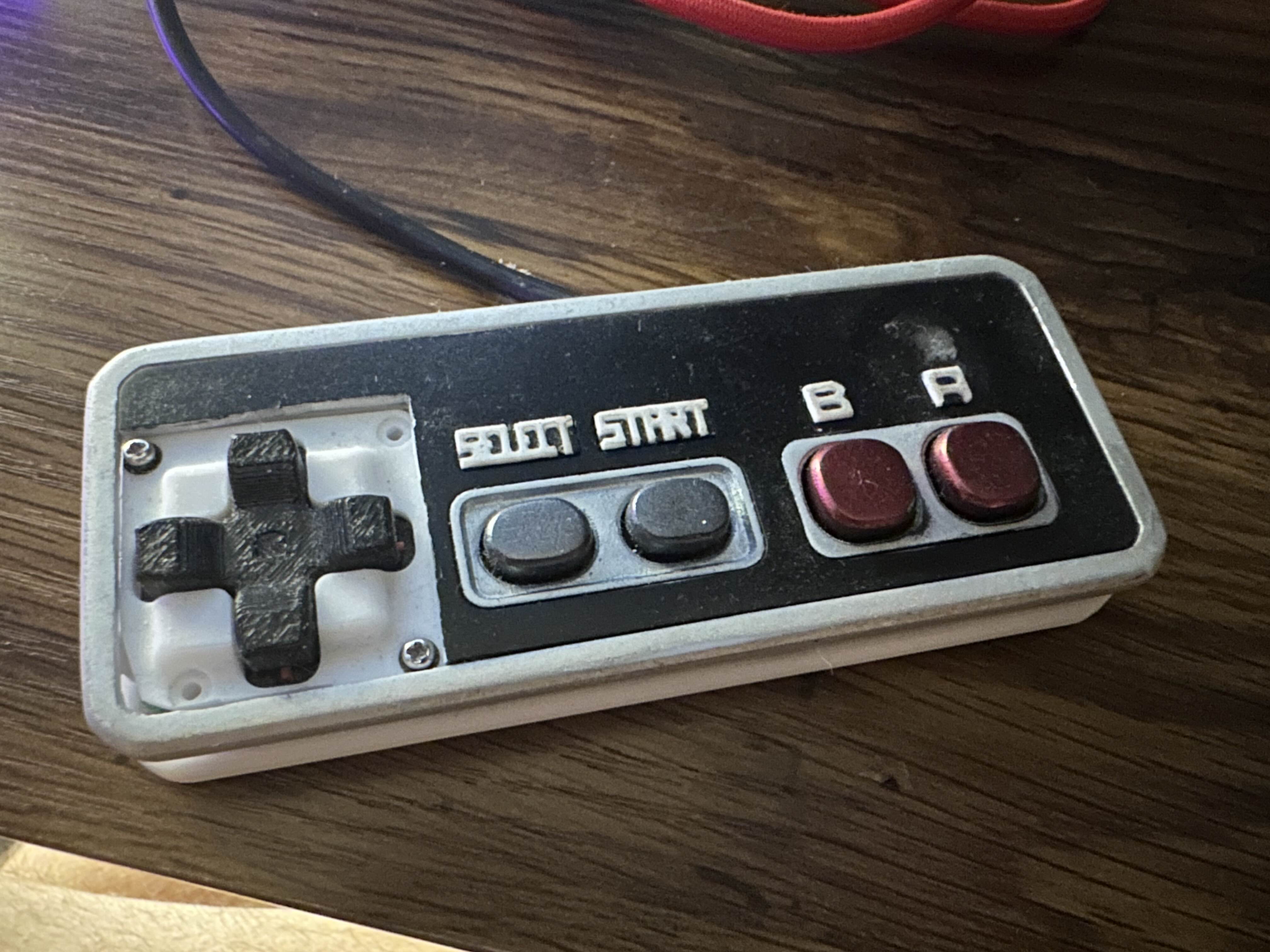 D-pad overhaul prototype — front
