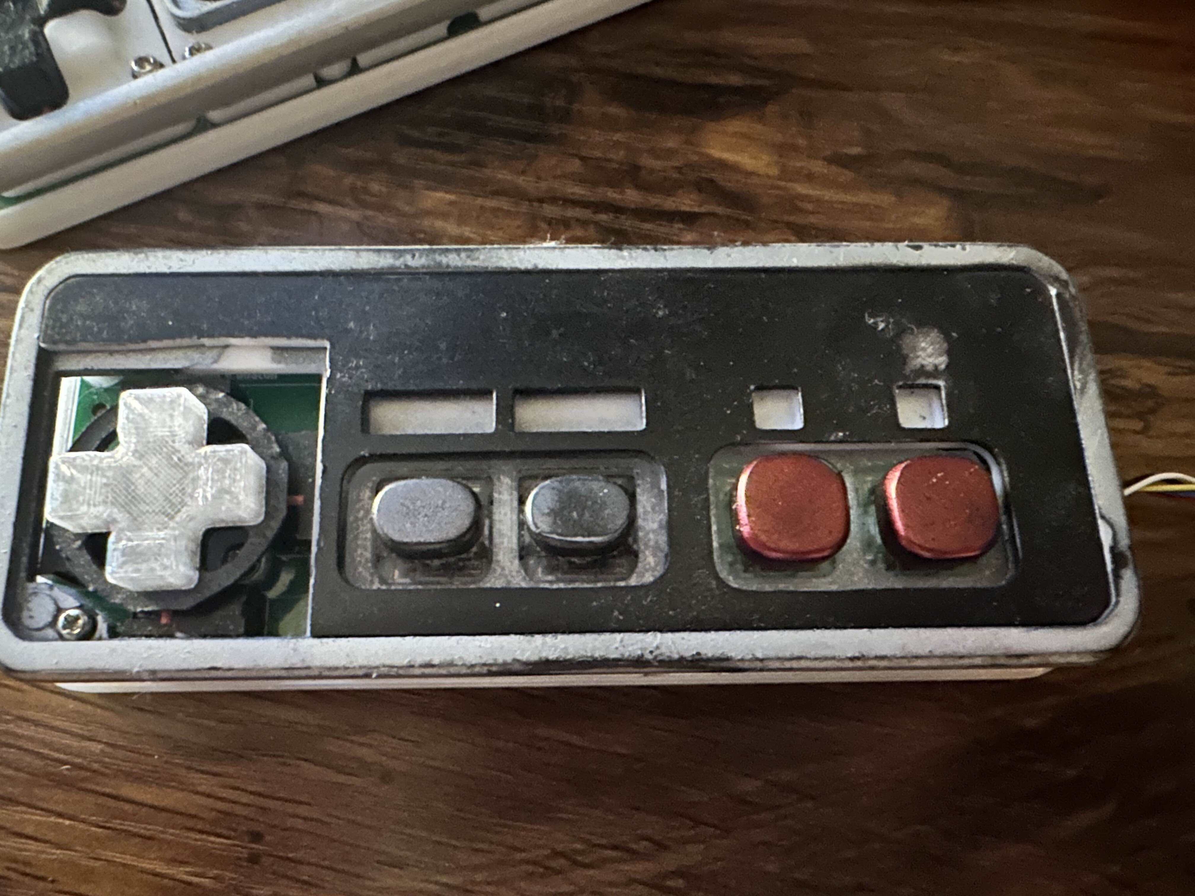 D-pad overhaul prototype — open